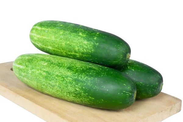 Cucumber Vegetable Isolated White Background — Stock Photo, Image