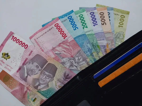 Close Van Indonesisch Geld Piah — Stockfoto