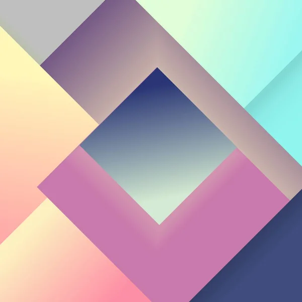 Bir kare ile renkli gradyan arkaplan.