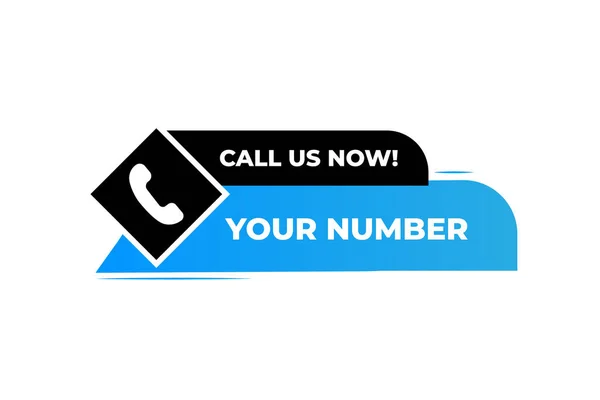 Call Button Call Sign Vector Sillustration — Stock Vector
