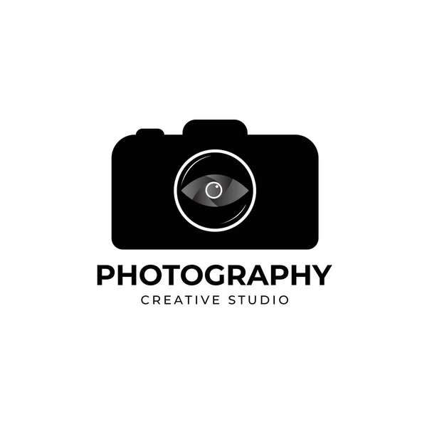 Φωτογραφία Λογότυπο Φωτογραφική Μηχανή Εικονίδιο Διάνυσμα Πρότυπο — Διανυσματικό Αρχείο