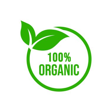 vektör% 100 organik tasarım