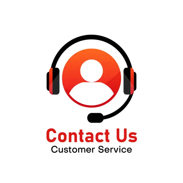 stock vector Connect with Us for Customer Service and Support