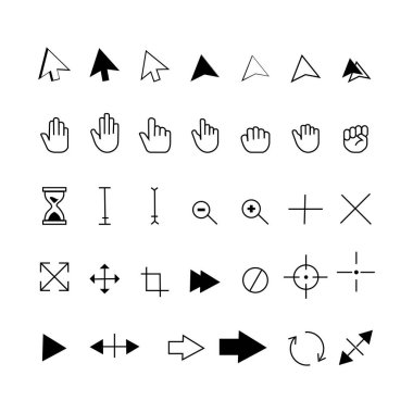 Fare İmleci Simgelerinin Evrimi