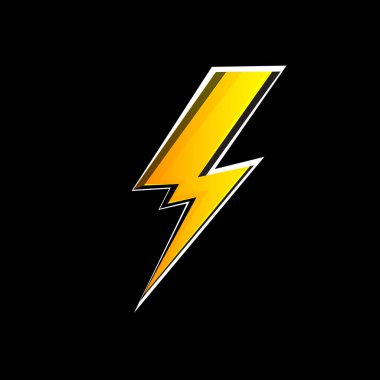 Karanlık Yüzeye Karşı Güçlü Yıldırım Yıldırımı