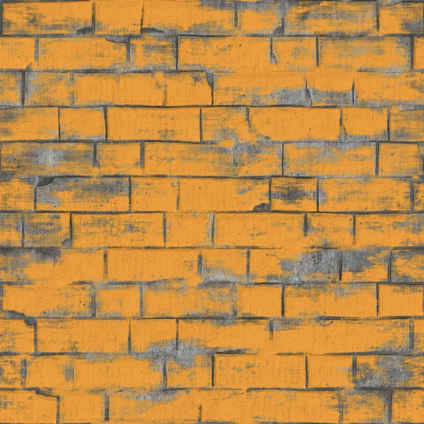 Colored Brick Wall Seamless Texture Wallpaper Maps Background Modeling Decoration — Stock Photo, Image