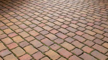 Bakış açısı için yüzeysel alan derinliği olan çakıl taşı dokusu