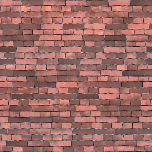 Brick Wall Texture Seamless Pattern Design Modeling — Stock Photo, Image