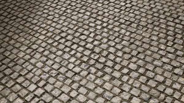 Textura Pedra Cobble Com Uma Profundidade Rasa Campo Para Fundo — Fotografia de Stock