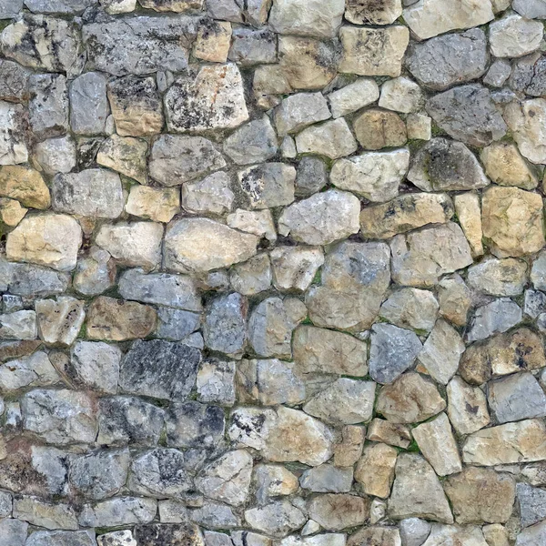 Natural Stone Rock Cobblestone Texture High Resolution Background — Stock Photo, Image