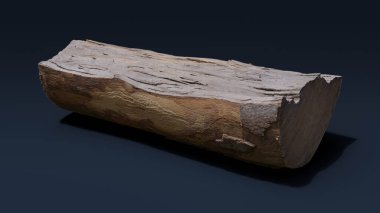 Koyu arkaplanda odun parçaları, kütükler ya da yakacak odunlar var.