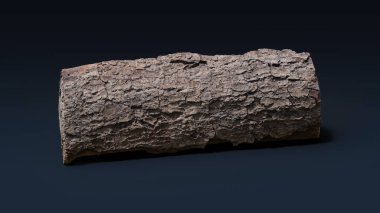 Koyu arkaplanda odun parçaları, kütükler ya da yakacak odunlar var.