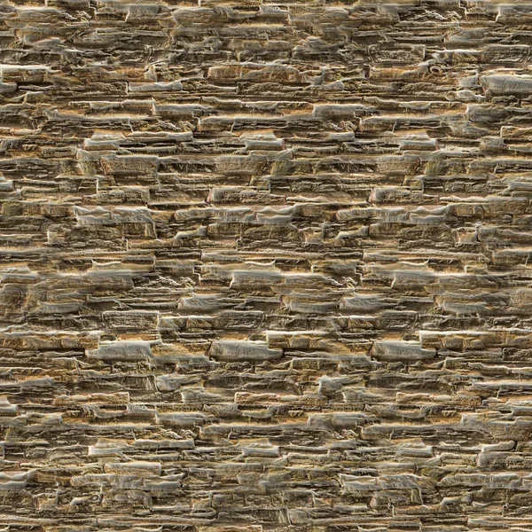 Old Brick Stone Wall Seamless Texture High Background Design Decoration — Stock Photo, Image