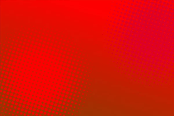 Градиентный Красный Фон Рисунком Половинчатых Точек Ретро Поп Арт Текстура — стоковый вектор