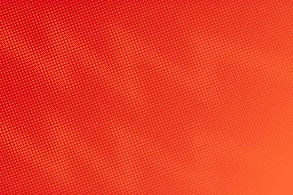Farbverlauf Orangefarbener Hintergrund Mit Halbtonmuster Retro Pop Art Textur Geometrisches — Stockvektor