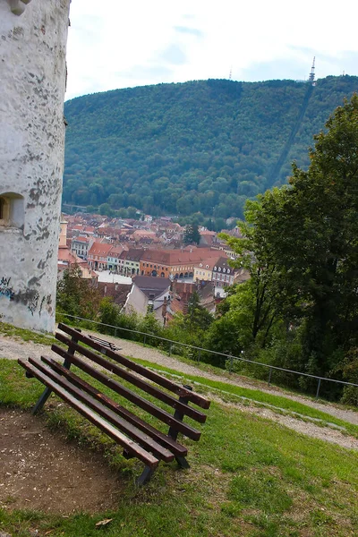 Brasov Romanya Eski Tarihi Kule — Stok fotoğraf