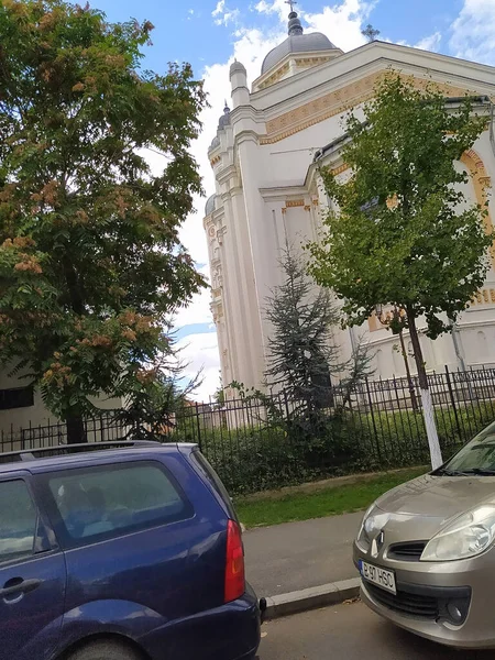 Бухарест Румунія Вересня 2022 Свята Спіридон Нова Церква Центрі Міста — стокове фото