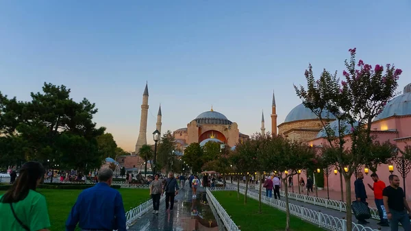 Istanbul Turquie Septembre 2022 Cathédrale Sainte Sophie Nom Officiel Pour — Photo