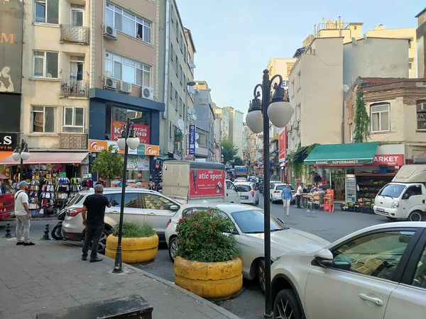 Stanbul Türkiye Eylül 2022 Stanbul Alışveriş Caddeleri — Stok fotoğraf