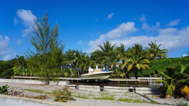 Miami Beach, Florida 'da lüks bir malikane.