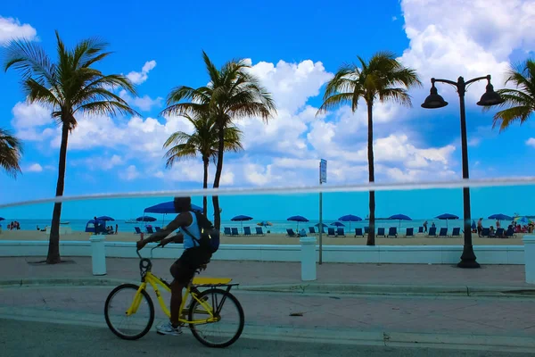Fort Lauderdale Florida May 2022 Fort Lauderdale Beach Las Olas — Foto Stock