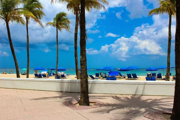 Fort Lauderdale Florida May 2022 Fort Lauderdale Beach Las Olas — Stockfoto