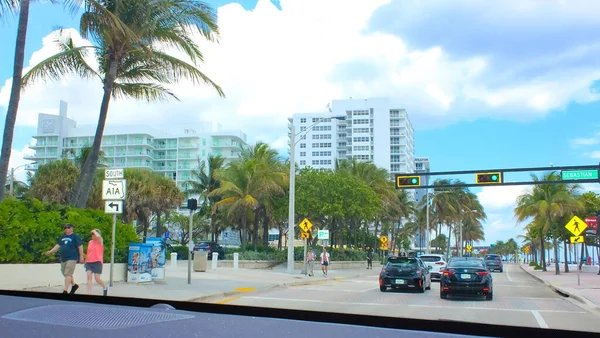 Fort Lauderdale Florida Abd Mayıs 2022 Las Olas Bulvarı Yakınlarındaki — Stok fotoğraf