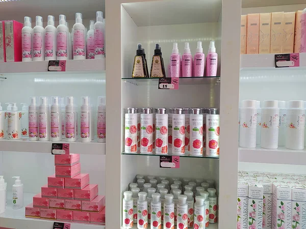 Isparta Turkey September 2022 Shop Rose Parfumes Display Store Isparta — Stock Photo, Image