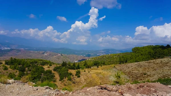 stock image Mountain road in Antalya area in Turkey