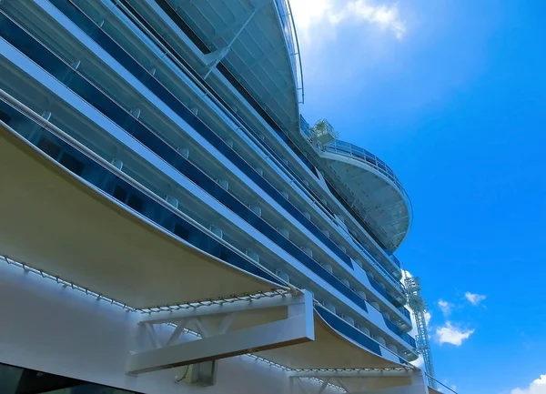 Coco Cay Bahamas Abril 2022 Sinfonia Dos Mares Maior Navio — Fotografia de Stock