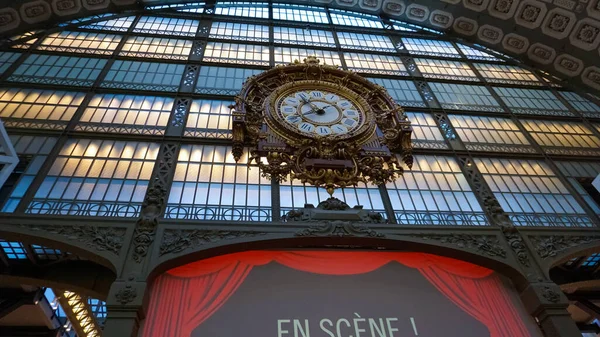 Paris France Грудня 2021 Interior Museum Orsay Розташований Колишньому Вокзалі — стокове фото