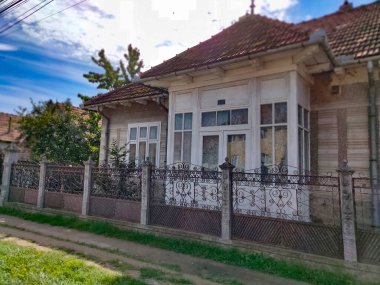 Brasov yakınlarındaki Transilvanya 'daki Doğu Karpatların Panoraması