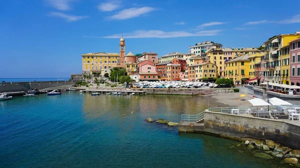 Nervi Şimdi Talya Nın Liguria Bölgesindeki Bir Sahil Beldesi Olan — Stok fotoğraf