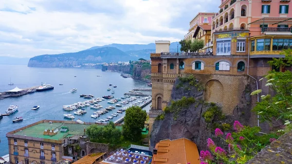 Vista Panorâmica Sorrento Costa Amalfitana Itália — Fotografia de Stock