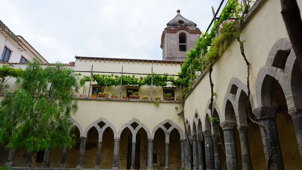 Festői Kolostor San Francesco Assisi Templom Sorrento Olaszországban — Stock Fotó