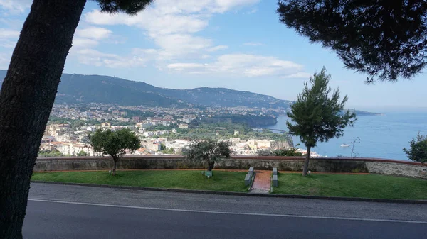 stock image Panoramic view of Sorrento, the Amalfi Coast at Italy