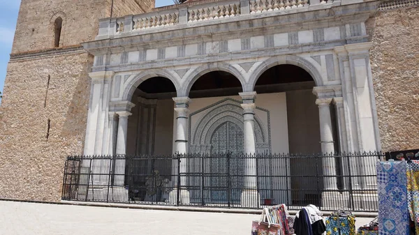 Cathedral Santa Maria Nuova Monreale Palermo Sicily Italy — Stock Photo, Image