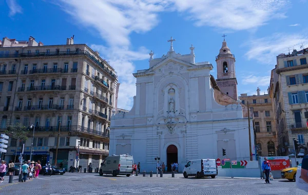 Marseille Francie Května 2023 Kostel Eglise Saint Ferreol Marseille Francie — Stock fotografie