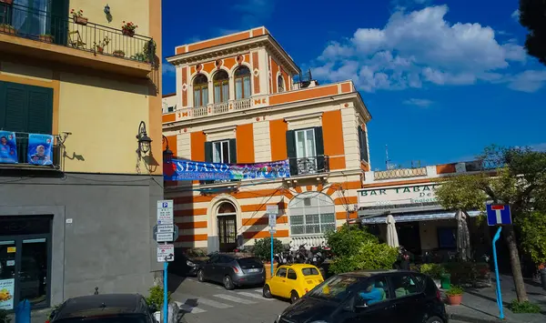 Vico Equence Italië Mei 2023 Prachtig Zonnig Stret Uitzicht Vanaf — Stockfoto