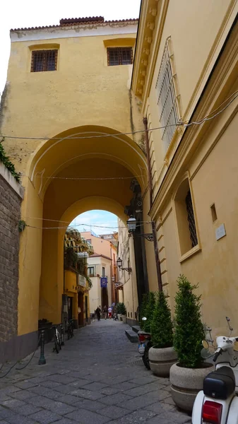 Sorrent Italien Mai 2023 Alte Gebäude Den Straßen Des Historischen — Stockfoto