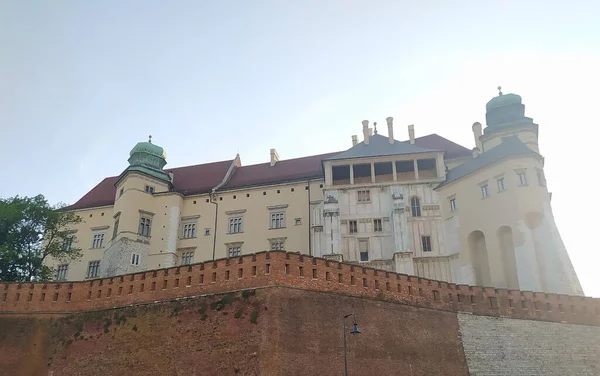 Castillo Real Wawel Zamek Krolewski Wawelu Cracovia Polonia —  Fotos de Stock