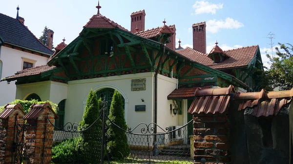 Rzeszow Polonia Mayo 2023 Una Pintoresca Villa Art Nouveau Situada —  Fotos de Stock