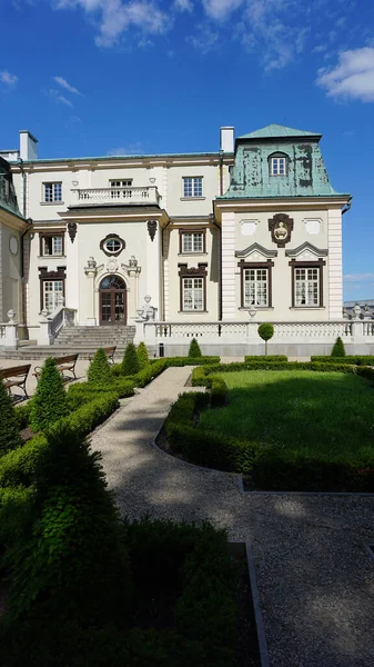 Pałac Letni Zielona Trawa Rzeszowie Polska — Zdjęcie stockowe
