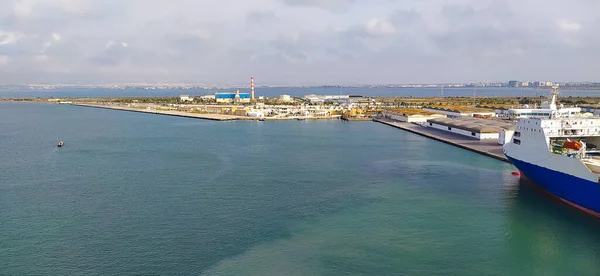 Goulette Cruiseport Terminal Goulette Tunisia – stockfoto
