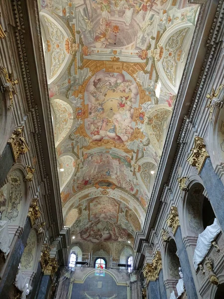 Lwów Ukraina Maja 2023 Wnętrze Katedry Dominikańskiej Jednej Najpiękniejszych Katedr — Zdjęcie stockowe