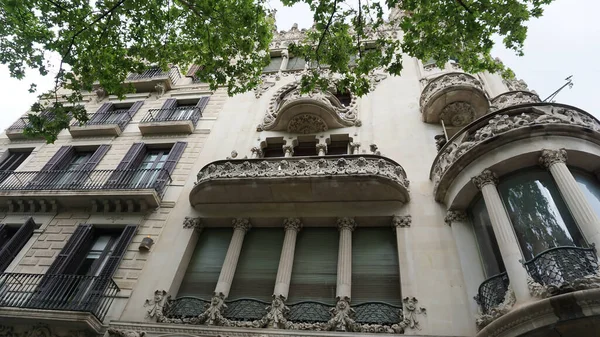 스페인 카탈루냐 바르셀로나에 아파트 건물의 — 스톡 사진