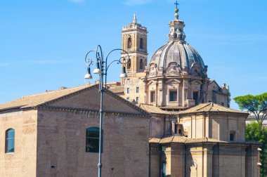 Santa Maria di Loreto. İtalya 'daki Loreto' lu Aziz Mary Kilisesi