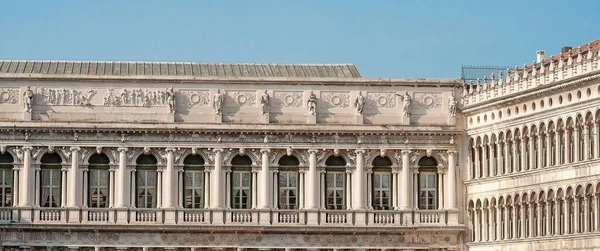 Museo Correr Museo Venecia Edificio Que Encierra Extremo Lejano Piazza Fotos De Stock