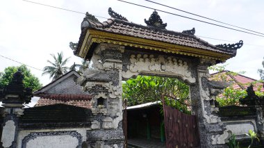 Geleneksel Balili ev ya da tapınak tasarımı