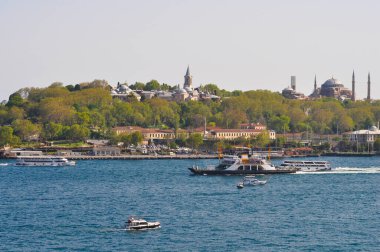 Marmara denizinden önce Topkapı Sarayı, Türkiye 'de İstanbul